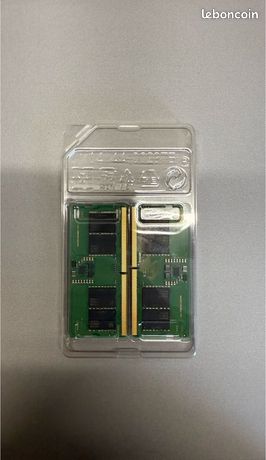Barrettes RAM DDR5 2x8 Go 16 Go Fréquence 4800 MHz