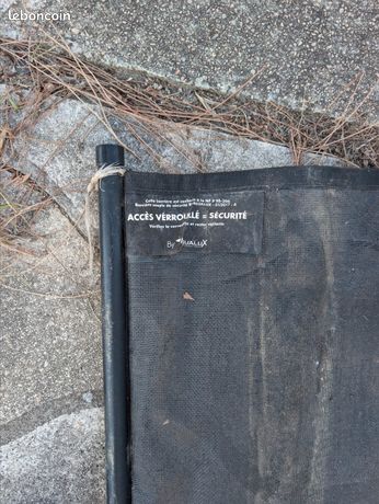 Barrière souple sécurité piscine