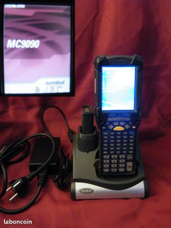 Bartec Symbol / Motorola MC9090 ATEX Terminal Mobile sous Windows Mobile 5 avec lecteur code à barre anti-déflagration + 2 batteries + Dock Station et bloc d'alimentation secteur