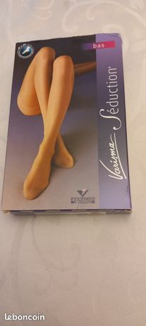 Bas autofix Varisma Séduction taille 3 beige