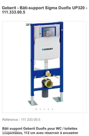 Bâti support Geberit