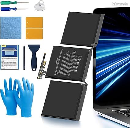 Batterie A1713 pour MacBook Pro 13 Pouces A1708 Fin 2016 mi-2017 EMC 2978 3164 Batterie de Remplacement A2171 pour MacBook Pro 13 Pouces A2159 2019 A2289 2020 A2338 2020 Capacité supérieure