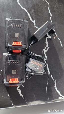 Batterie black et Decker plus chargeur
