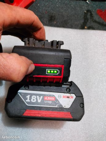 Batterie bosch 18 v li ion 4Ah TBE