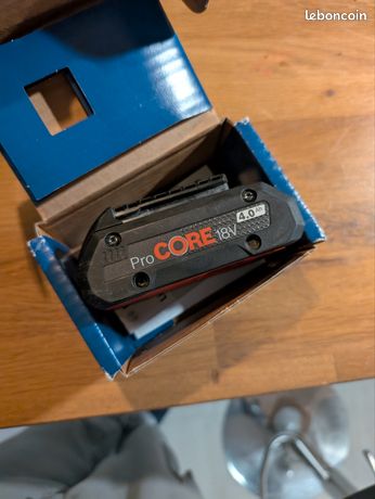 Batterie Bosch pro ProCORE 18V 4.0 AH