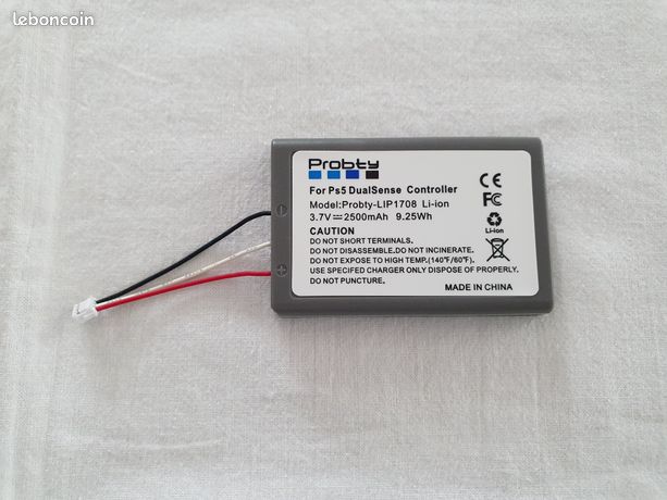 Batterie compatible manette PS5 Dualsence LIP1708 2500 mAh sony playstation 5