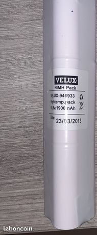 Batterie d'origine moteur volet solaire Velux '