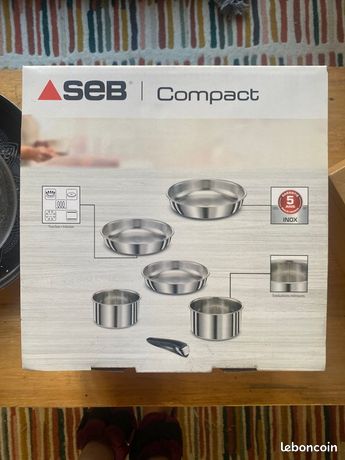 Batterie de Cuisine - Seb - 6 Pièces Inox