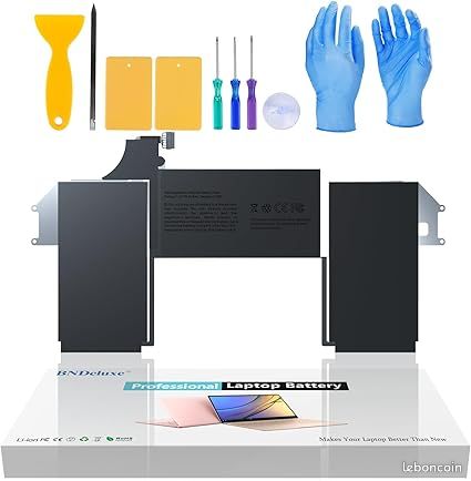 Batterie de Rechange pour Ordinateur Portable A1965 A2179 MacBook Air 13" Retina A1932 Fin 2018-2019 A2179 début 2020 EMC 3184 3302 A1965 114 V 499 WH