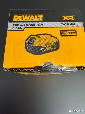 Batterie DEWALT 18v 5ah