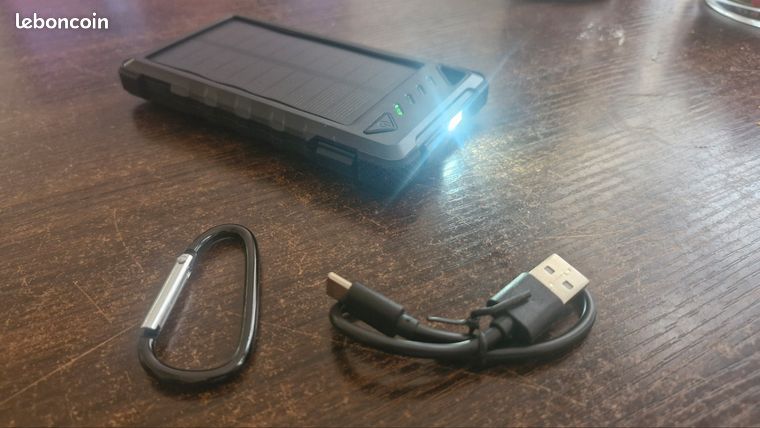 Batterie externe solaire