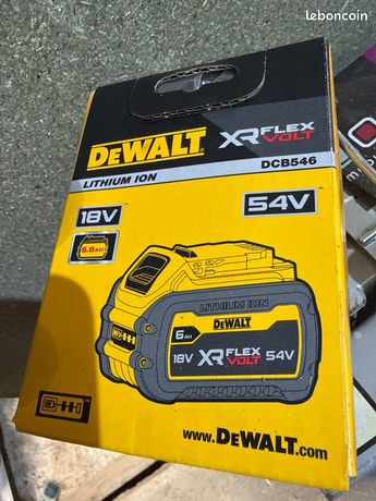 Batterie flexvolt 6 ah dewalt