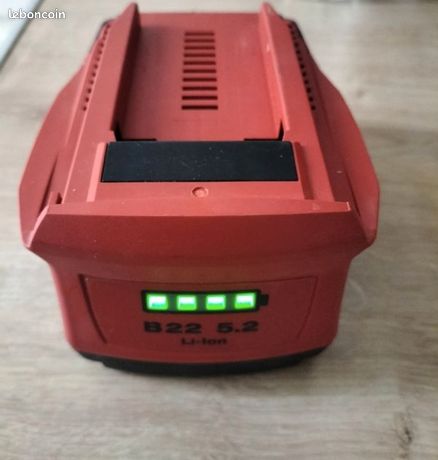 Batterie Hilti B22 5.2ah neuf