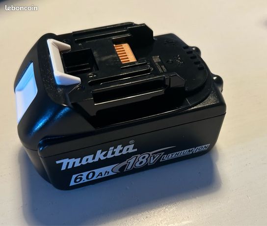 Batterie Makita 18v 6ah BL1860