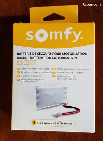 Batterie motorisation Somfy neuve