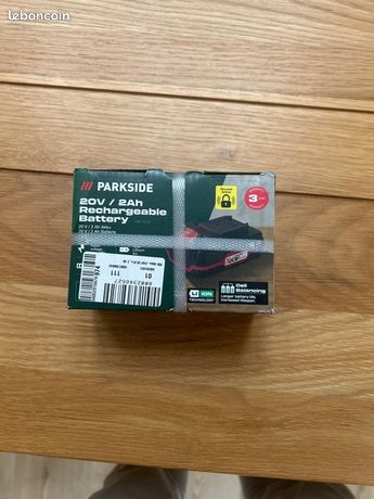 Batterie parkside 20v/2Ah