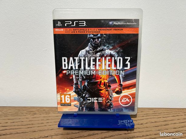 BATTLEFIELD 3 PREMIUM EDITION PS3 PlayStation 3 PAL FR