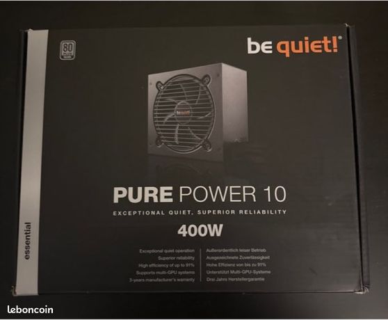Be quiet Pure power 10 400w