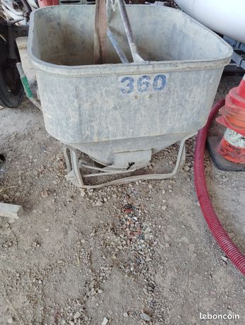 Benne à béton 400 L