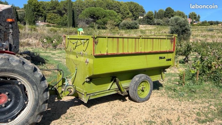 Benne à vendange hydraulique