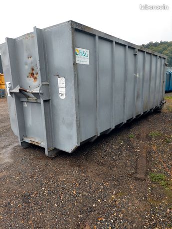 Benne ampliroll fermée Caisson de compaction