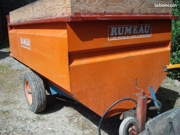 Benne vendange Rumeau