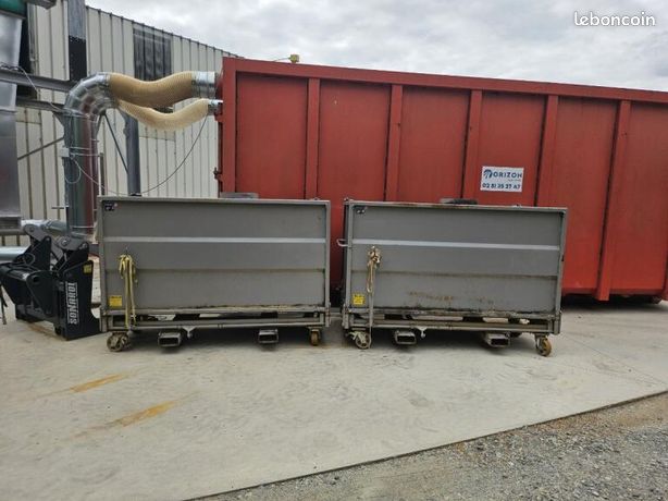 Bennes goubard pour copeaux bois