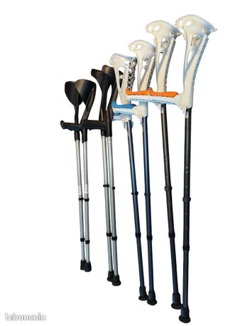 Béquilles 4 paires neuves