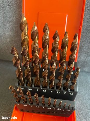 Berner Coffret de forets Cobra Step DIN 338