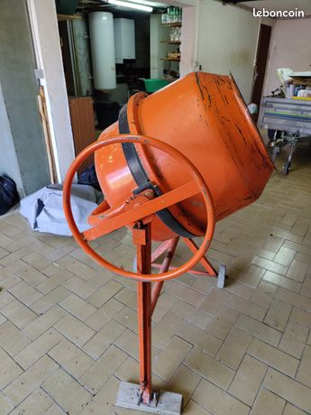 Bétonnière électrique