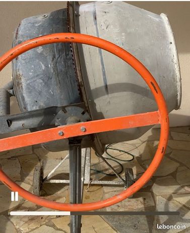 Bétonnière électrique