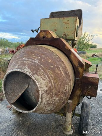 Bétonnière LAHO Hydraulique chargeur