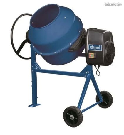 Bétonnière neuve dans son emballage