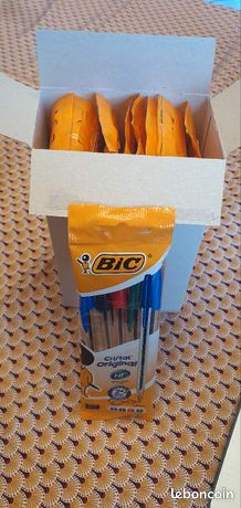 Bic cristal 4 couleurs x50