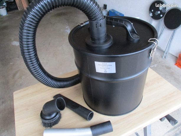 Bidon acier vide pour cendre de cheminée 20 L