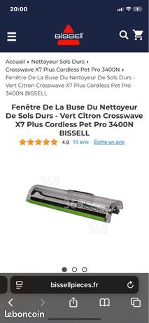 Bissel crosswave fenêtre de buse