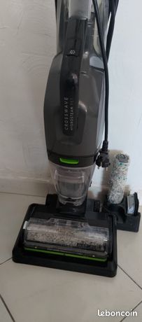 BISSELL CrossWave Hydrosteam PET Select Aspirateur Balai Laveur Vapeur Filaire Sols durs et tapis Auto-Nettoyage