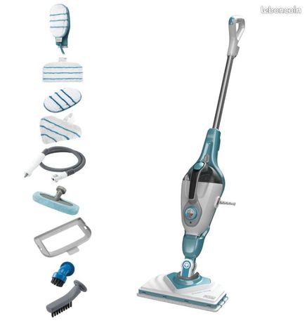 BLACK & DECKER Balai à vapeur 2-en-1