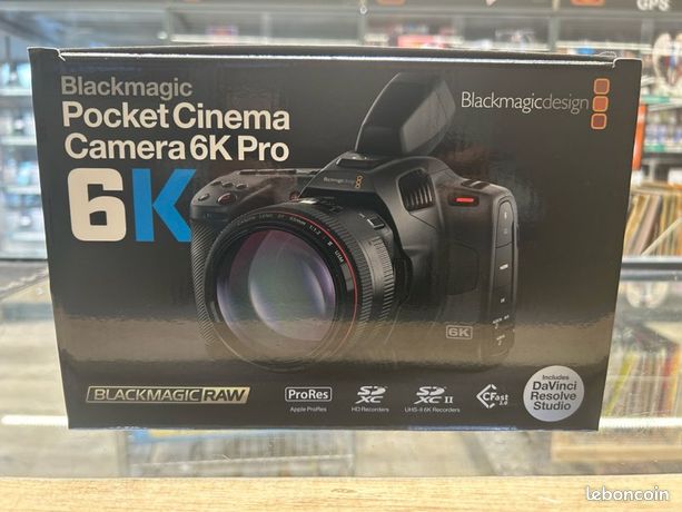 Blackmagic Pocket Cinema Caméra 6k Pro - Boîtier Nu