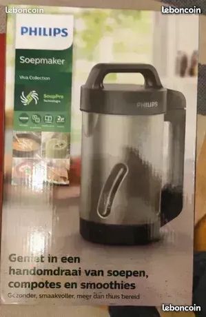 Blender chauffant Philips Soepamker HR2203/80 -- NEUF