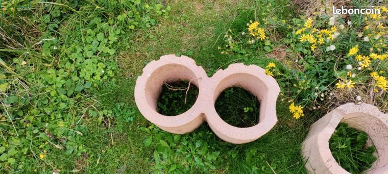 Blocs en beton pour talus