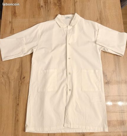 Blouse Tex 10 ans blanche