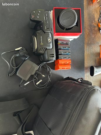 BMPCC4K caméra + Laowa cine 7.5mm + accessoires