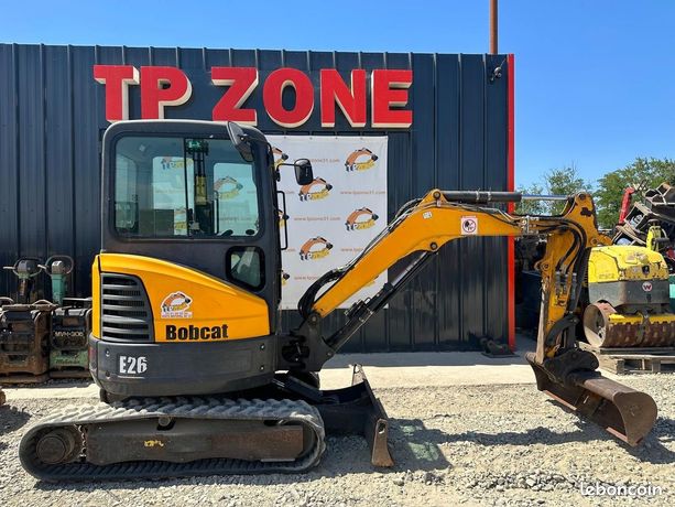 Bobcat E26 cabine a 21500 HT