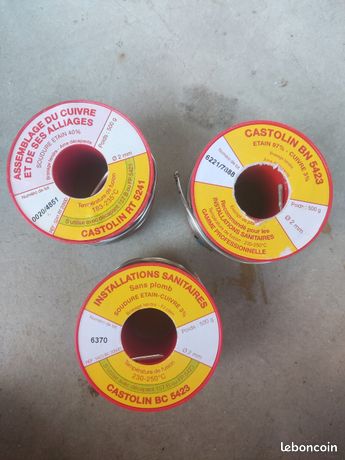 Bobine brasage assemblage du cuivre et de ses alliages