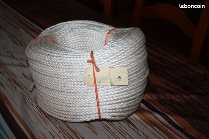 Bobine de corde 200m en 6mm