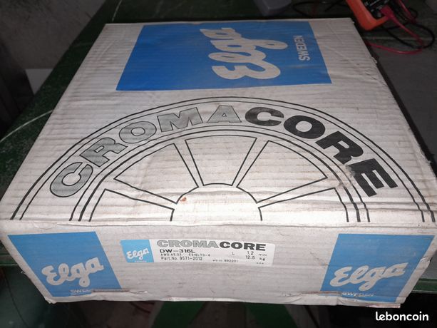 Bobine de fil fourré INOX 316l