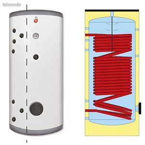 Boiler HP 400L Classe B DETANDT-SIMON Réf BAHP0400-B