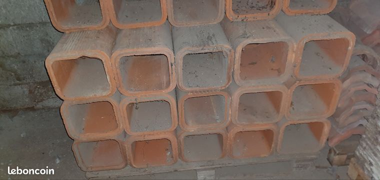 Boisseau de cheminée en terre cuite