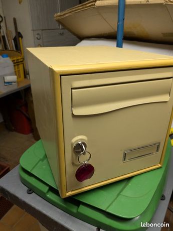 Boite aux lettres ton pierre double ouverture